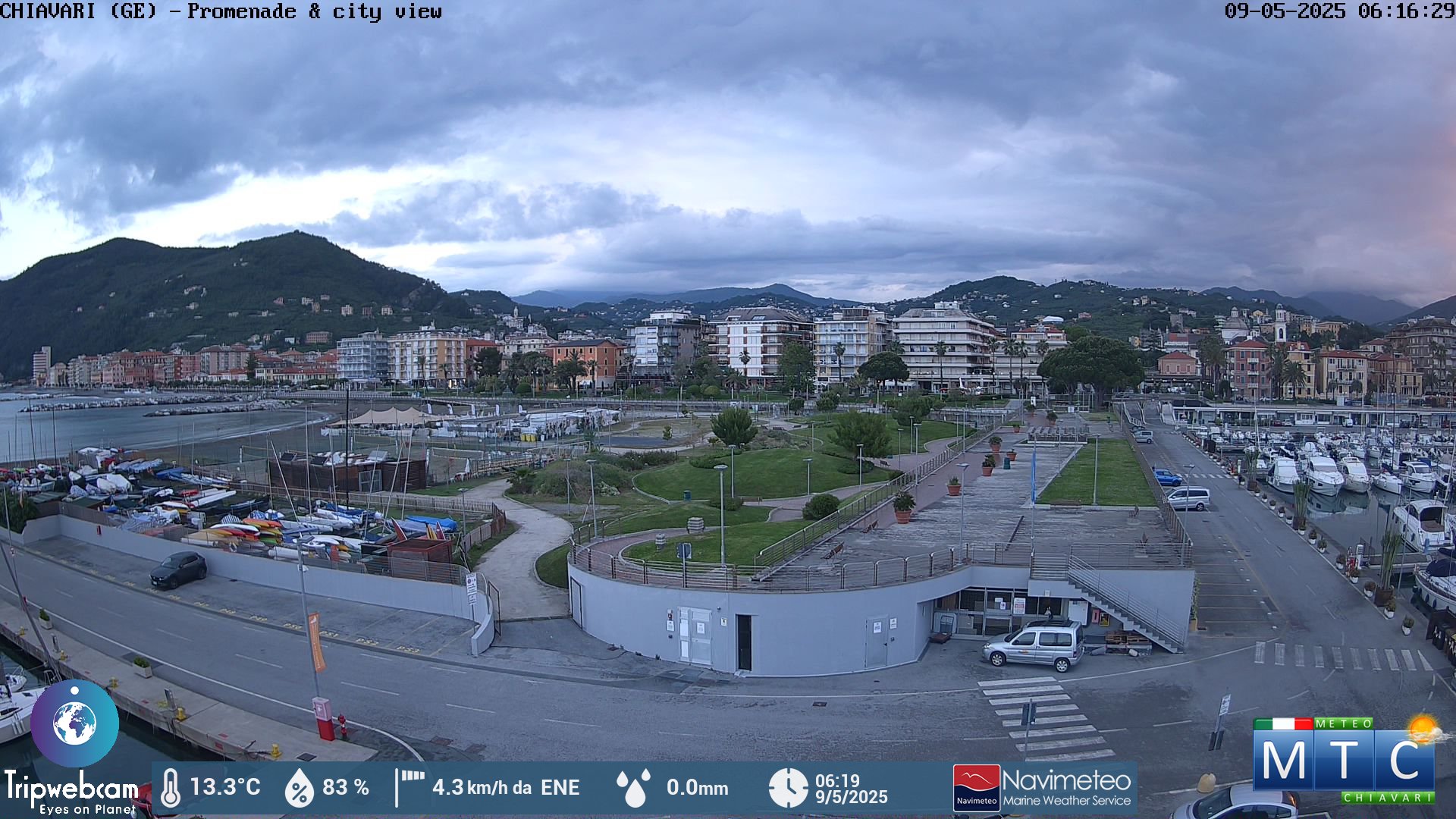 La webcam di Meteo Chiavari MTC