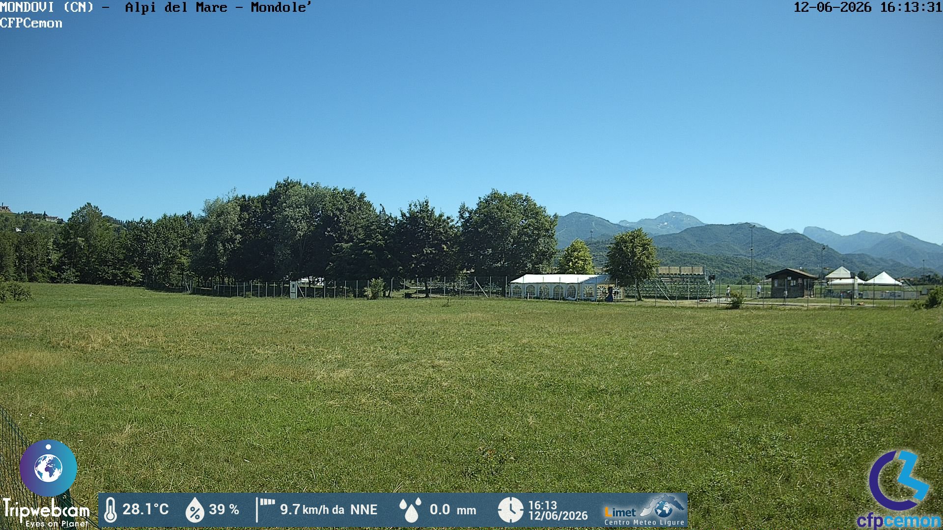 immagine della webcam nei dintorni di Prato Nevoso: webcam Mondovì