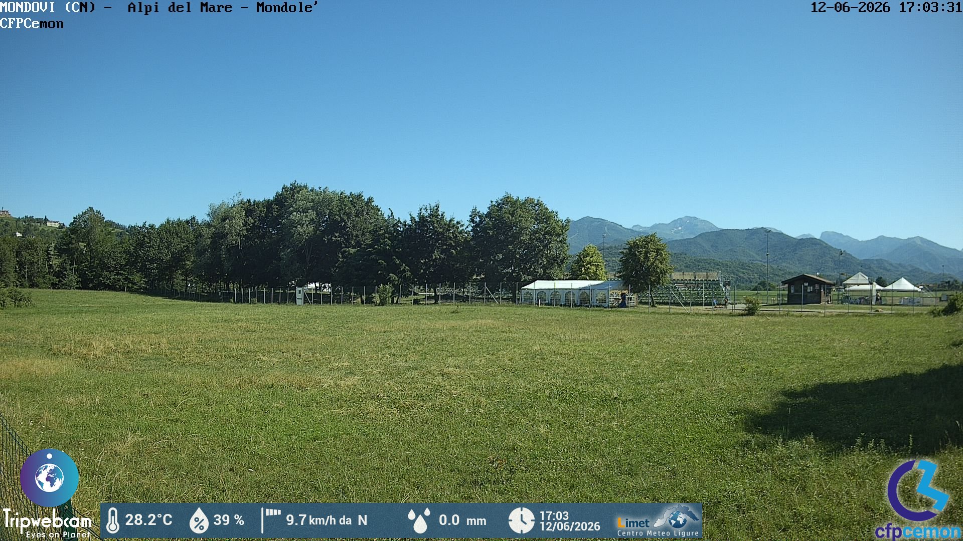 immagine della webcam nei dintorni di Frabosa Sottana: webcam Mondovì
