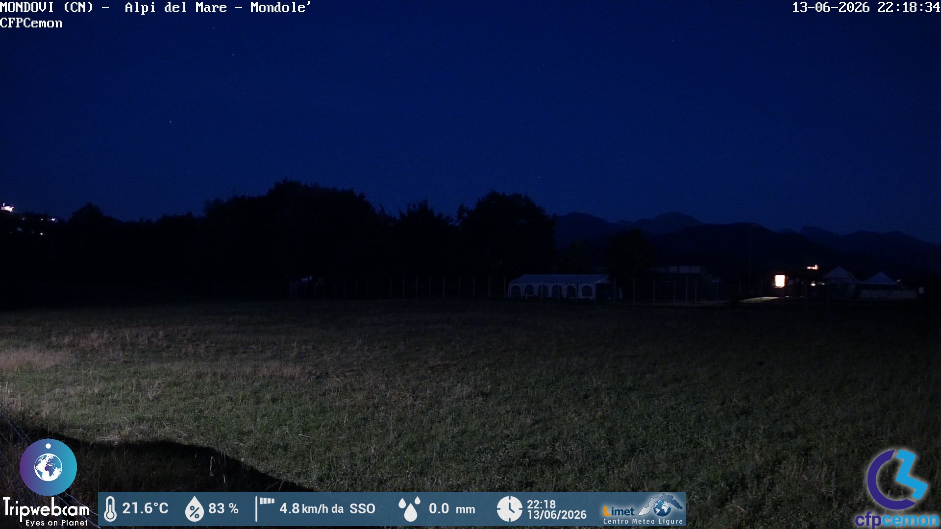 immagine della webcam nei dintorni di Prato Nevoso: webcam Mondovì