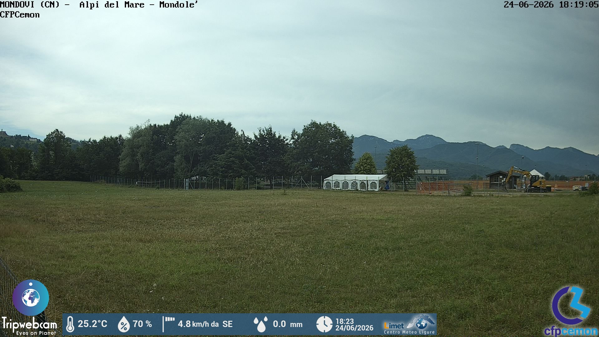 Preview delle webcam di Mondovì