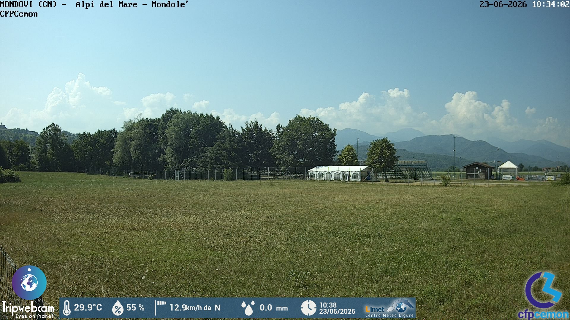 immagine della webcam nei dintorni di Ceva: webcam Mondovì