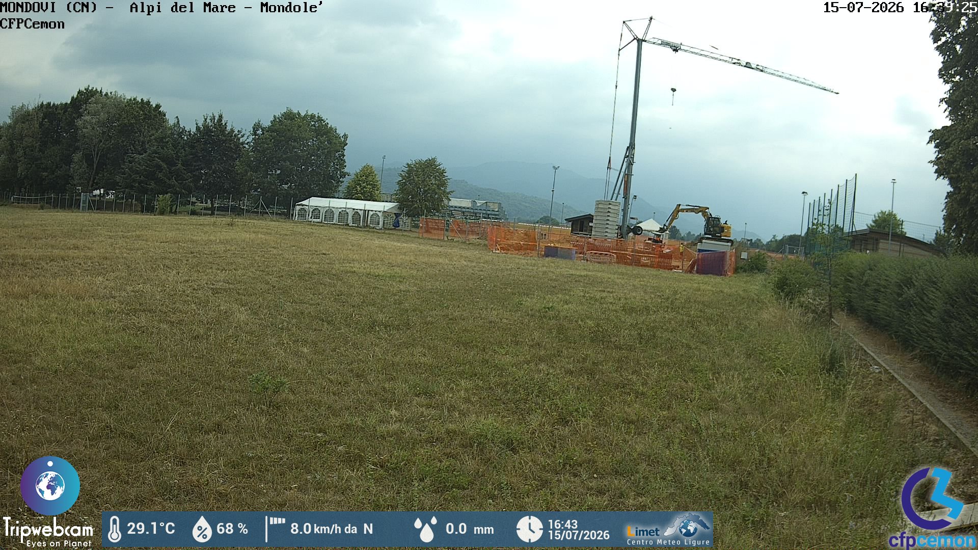immagine della webcam nei dintorni di Frabosa Soprana: webcam Mondovì