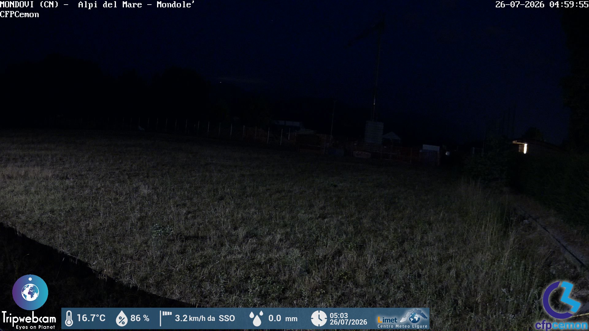 immagine della webcam nei dintorni di Prato Nevoso: webcam Mondovì